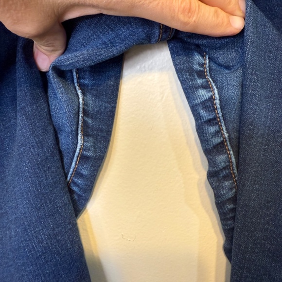 ON | Mid Rise Rockstar Plus Size Comfy Soft Stretch Skinny Jeans - Picture 11 of 11